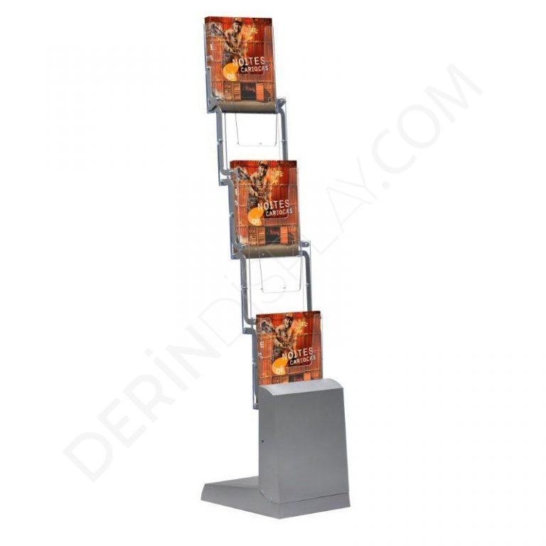 KATLANIR BROŞÜR STANDI KİRALAMA - ŞEFFAF RENK