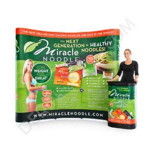 3x3 ÖRÜMCEK STAND OVAL 3 PANEL