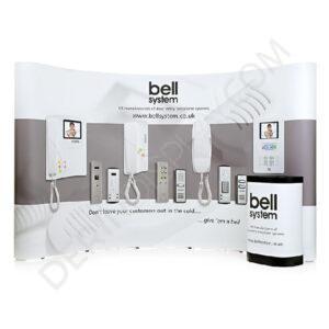 3x5 ÖRÜMCEK STAND OVAL 5 PANEL