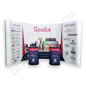 3x6 ÖRÜMCEK STAND OVAL 6 PANEL