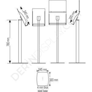 AKRİLİK BROŞÜR STANDI - Görsel 8