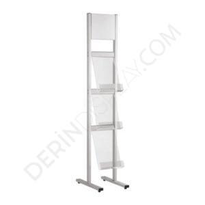 A4 BROŞÜR DERGİ STANDI BASAMAKLI