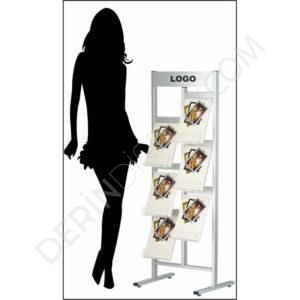 BASAMAKLI BROŞÜR STANDI 6xA4 - Görsel 6