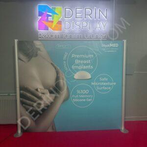 CENTRO DÜZ STAND - 3 PANEL