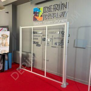 CENTRO DÜZ STAND - 3 PANEL - Görsel 4