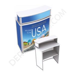 Çift Katlı Oval Panset Masa 70 Cm