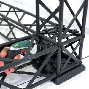 CROWN TRUSS STAND L 300CM + 300CM X 240CM - Görsel 3