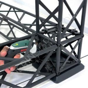 CROWN TRUSS STAND BANNER 120CM + 120CM + 120CM x 240CM - Görsel 3