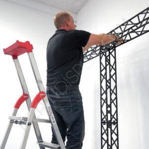 CROWN TRUSS STAND U 300CM + 300CM + 300CM X 240CM - Görsel 4