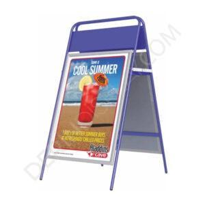 Demir A Kaldırım Panosu Afiş Çerçeveli - Alınlıklı - Görsel 4