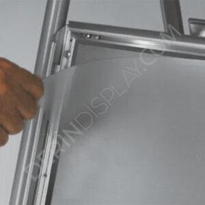 Demir A Kaldırım Panosu Afiş Çerçeveli - Alınlıklı - Görsel 5