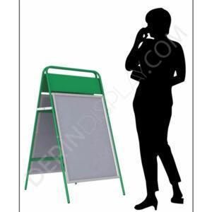 Demir A Kaldırım Panosu Afiş Çerçeveli - Alınlıklı - Görsel 7