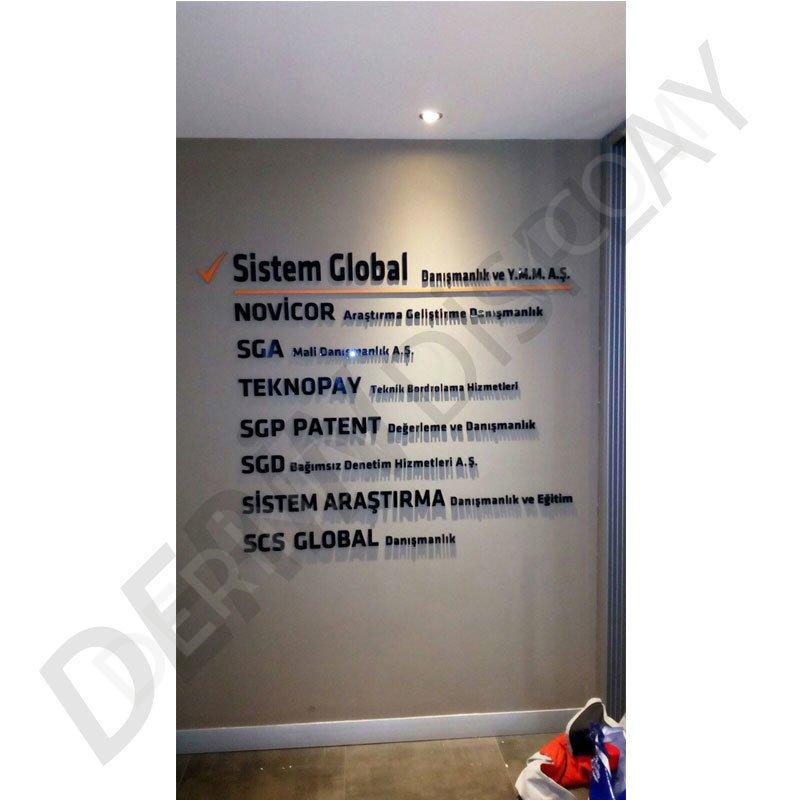 PLEKSİ HARF UYGULAMASI