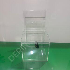 DİLEK ŞİKAYET KUTUSU ALINLIKLI 20x20 cm - Görsel 4