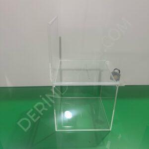 DİLEK ŞİKAYET KUTUSU ALINLIKLI 20x20 cm - Görsel 5