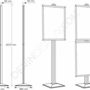 DİNAMİK POSTER PANO – ÇİFT YÖN - Görsel 6