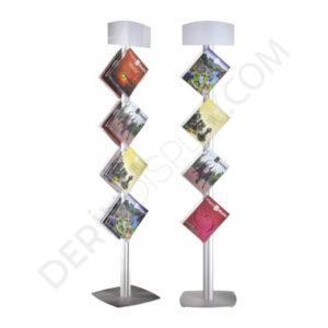 EĞİMLİ BROŞÜR STANDI 4xA4