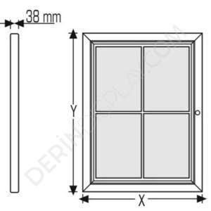 İLAN DOLABI – MANTAR ZEMİNLİ - Görsel 6