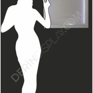 IŞIKLI İLAN DOLABI – MANYETİK ZEMİNLİ - Görsel 3