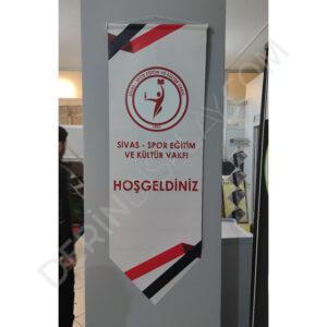 KIRLANGIÇ BAYRAK 50X150 CM - Görsel 3