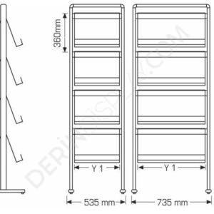 KLASİK BROŞÜR STANDI 6xA4 - Görsel 6