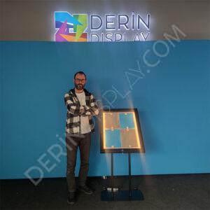 LED AYDINLATMALI DIŞ MEKAN KİLİTLENEBİLİR MENÜLÜK