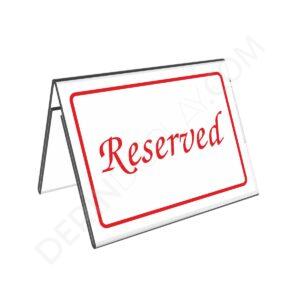 MASAÜSTÜ ÜÇGEN ETİKETLİK - Görsel 3