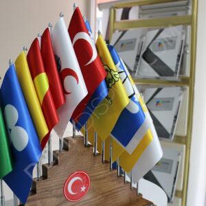 17'Lİ TÜRK DEVLETLERİ BAYRAKLARI SETİ - Görsel 3