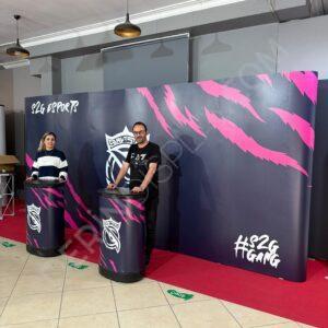 3x6 ÖRÜMCEK STAND DÜZ 6 PANEL - Görsel 10