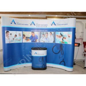 3x5 ÖRÜMCEK STAND BASKI