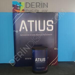 3x2 ÖRÜMCEK STAND DÜZ 2 PANEL - Görsel 4