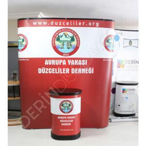 3x2 ÖRÜMCEK STAND DÜZ 2 PANEL - Görsel 3