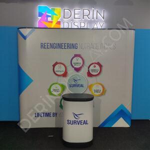 3x3 ÖRÜMCEK STAND DÜZ 3 PANEL - Görsel 4