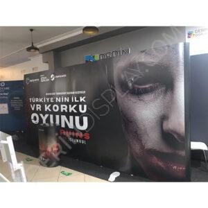 3x6 ÖRÜMCEK STAND DÜZ 6 PANEL - Görsel 3