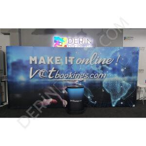 3x6 ÖRÜMCEK STAND DÜZ 6 PANEL - Görsel 4