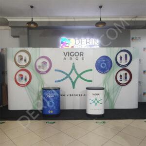 3x6 ÖRÜMCEK STAND DÜZ 6 PANEL - Görsel 5