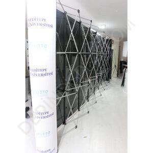 3x7 ÖRÜMCEK STAND DÜZ 7 PANEL - Görsel 3