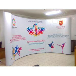 3x6 ÖRÜMCEK STAND OVAL 6 PANEL - Görsel 4