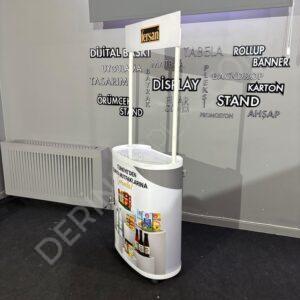 Oval Tanıtım Stand - Fasulye Stand - Görsel 5