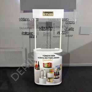 Oval Tanıtım Stand - Fasulye Stand - Görsel 4