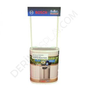 Oval Tanıtım Stand - Fasulye Stand
