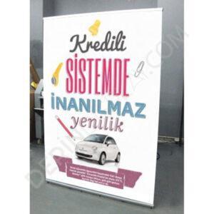 120x200 CM QUİCK BANNER (L BANNER) - Görsel 3