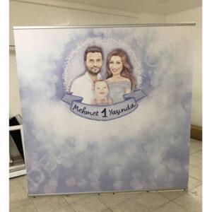 180x200 CM QUİCK BANNER (L BANNER) - Görsel 3