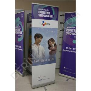 60x180 cm ROLL UP BANNER - Görsel 3