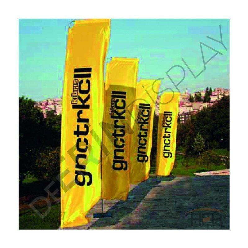 Squre Banner Set 75x300 cm