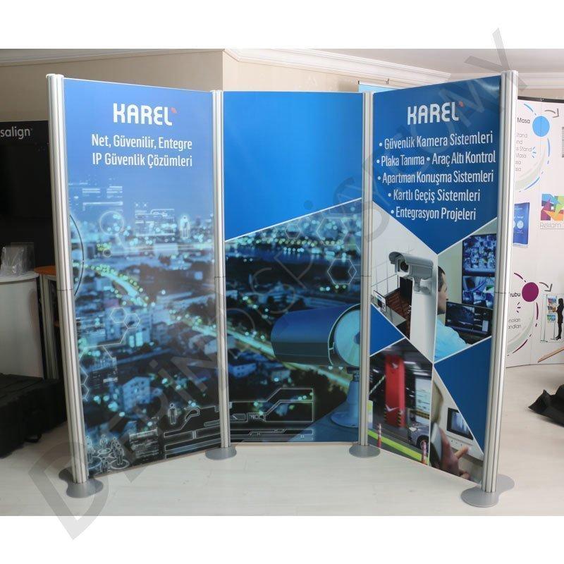 CENTRO TV STAND 3 PANEL OVAL