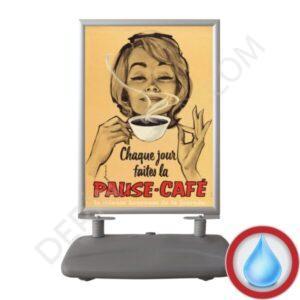 Su Depolu Poster Swing Kaldırım Panosu Basic