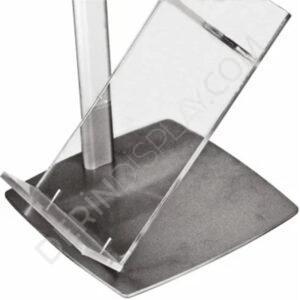 TEK AYAKLI ZİG ZAG BROŞÜR STANDI - Görsel 5