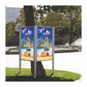 Su Geçirmez Üç Yönlü Kaldırım Panosu - Görsel 4