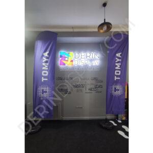 YELKEN BAYRAK - PLAJ BAYRAK 75X300 CM